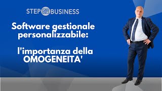 Software gestionale personalizzabile: l'importanza della OMOGENEITA'