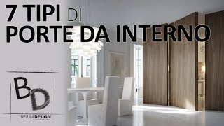 7 Tipologie di PORTE DA INTERNO | Belula Design