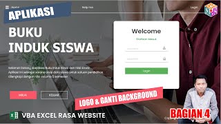 Aplikasi Data Induk  Siswa dan Nilai 5 Semester VBA Excel  #bagian4