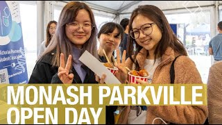 Come to Monash Parkville Open Day