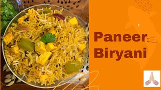 Paneer Biryani recipe / Paneer Dum Biryani / Biriyani / Paneer Biriyani recipe / Paneer recipes