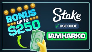 Stake Promo Code | Best Promo Code on Stake | UP TO $250 BONUS ON STAKE !