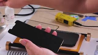 Step 3 Remove Glue iPhone 11 Pro Max Screen Refurbishing Video Tutorial