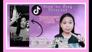 HOW TO MAKE YOUR PROFILE PICTURE TRANSPARENT ON TIKTOK (IOS AND ANDROID) *TREND* (MARY DIOS VIDAL)