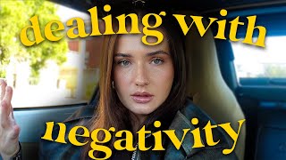 I get negative thoughts too... this is how I deal with them