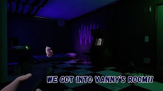 WE FINALLY GOT INTO VANNY'S ROOM! five nights at freddy's security breach part 14!