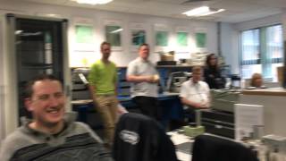 ARISS Contact to The Derby High, Bury at Surrey Space Centre 25.04.2016 (BTS)