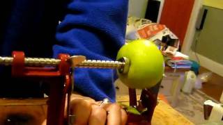 Apple peeler