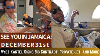 VYBZ KARTEL Signs Big Contract, Private Jet, and More