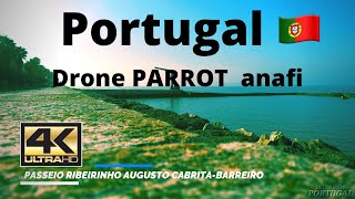 BARREIRO PORTUGAL PASSEIO RIBEIRINHO AUGUSTO CABRITA DRONE UHD 4K PARROT ANAFI