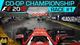 F1 2016 | Co-op Championship: PART 1 - Australia (w/ RyanL83)