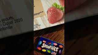 glace rapide et facile à faire avec des Smarties