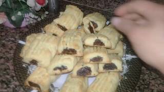 بسكويت🍪 التمر بتدوب بالفم ولا احلي من كدا