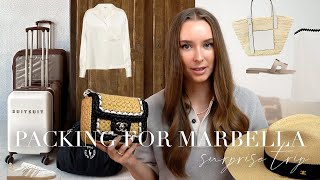 WHAT I PACK FOR MARBELLA: OUTFIT PLANNING FOR A SURPRISE TRIP – CHANEL, CELINE, GUCCI, HERMÈS & MORE