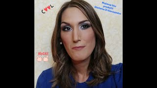 Mi trucco di #BLU con voi solo con prodotti #StefaniaD'Alessandro #makeup!