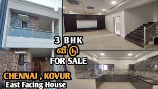 New 3 BHK Individual House For Sale At Chennai, Kovur | Interior With Modular Kitchen