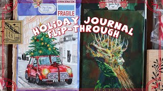 Holiday journal flip-through