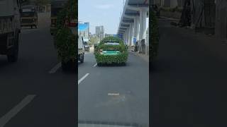 Tree car 🍀🍀 Green car #viralvideos #viralvideo #viral