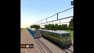 train simulator reverse express train overtake #trainsim18