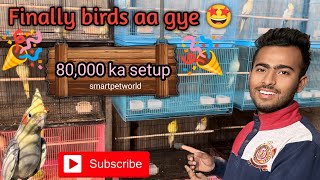 Finally birds aa gye hai 😍ll 80000 ka setup 😱 ll