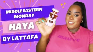 MIDDLE EASTERN MONDAY || HAYA BY LATTAFA PERFUME REVIEW 💕 || SAVE OR SPLURGE? || COCO PEBZ 🤎