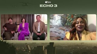 Interview: “Echo 3” Stars Luke Evans, Michiel Huisman, and Jessica Ann Collins