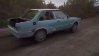 AUDI 80 (из Mono в Quattro) первый выезд