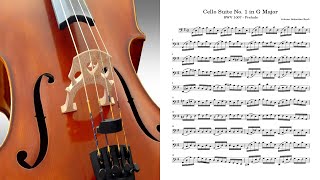 J.S. Bach - Cello Suite No. 1 in G Major - Prelude (BWV 1007)