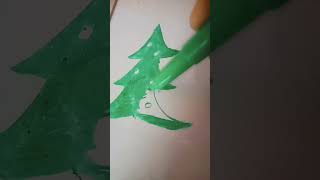 Christmas tree drawing step by step