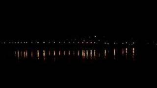 Nightime view of Zakim Bridge and Charlestown Boston MA