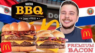 EXPERIMENTAMOS OS LANCHES DO MCDONALDS NO PARAGUAI