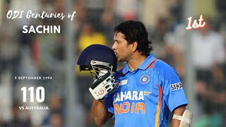 Sachin's 1st ODI Century: 110 vs Australia Colombo 1994