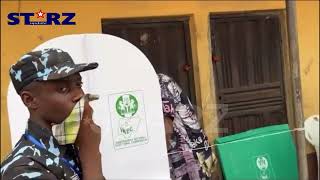 BREAKING: AAC Presidential Candidate Omoyele Sowore votes at his polling unit