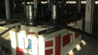 AKBEND APK 360-S PROFILE BENDING MACHINE - U CHANNEL 300x100 HARD-WAY BENDING TEST