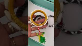 Navratri bangles #navratrichaniyacholi #navratrijewellery #diybangle #navratrispecial