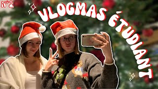 Une semaine full noël à l'ISCOM ❄️ Weekly Vlogmas #2