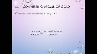 Chapter 7   Quantitative Composition of Compounds