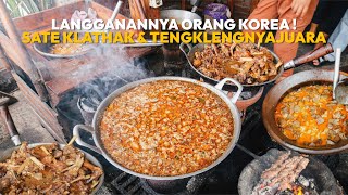 WARUNG SATE KAMBING MBAH GIRAN INI TERNYATA LANGGANANYA ORANG KOREA ! SEHARI LUDES 5 EKOR KAMBING !