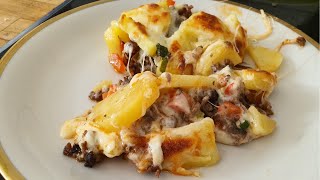 Potato Ground Beef Casserole