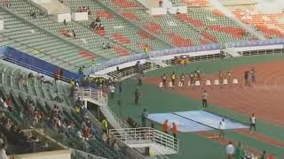 Mens 100m final African Games 2019