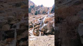 Beautiful Waterfall in Dangerous Village #travel #nature #village #pakistan #gilgitbaltistan #astor