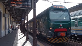 RV MILANO CENTRALE - SAVONA di Trenitalia con medie distanze full DPR con in coda E464 FS