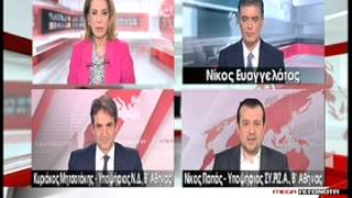 Νίκος Παππάς 20/01/2015  MEGA  ΣΤΑ ΑΚΡΑ Η ΠΡΟΕΚΛΟΓΙΚΗ ΣΥΓΚΡΟΥΣΗ part 1