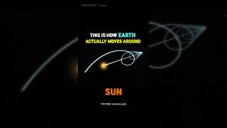 How EARTH Actually  MOVES ? #shorts #science #space