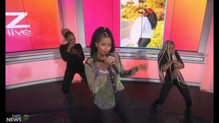 Nomina performing Rice I Trendz Live (SABC News)