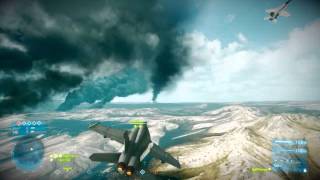 Battlefield 3 - How To Cut Inside An Enemy Pilots Loops ( Read Full Description) - 720p