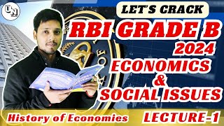 History of Economics | ESI video Lecture series | RBI Grade B | UNleash RBI