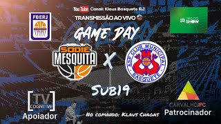 AO VIVO | Sodie Mesquita 62 x 59 Municipal sub19 do CEMb da @FBERJPLAY