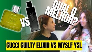 Gucci Guilty Elixir Vs Myself YSL