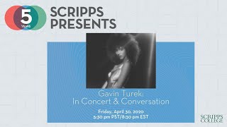 Scripps Presents: Gavin Turek In Concert & Conversation